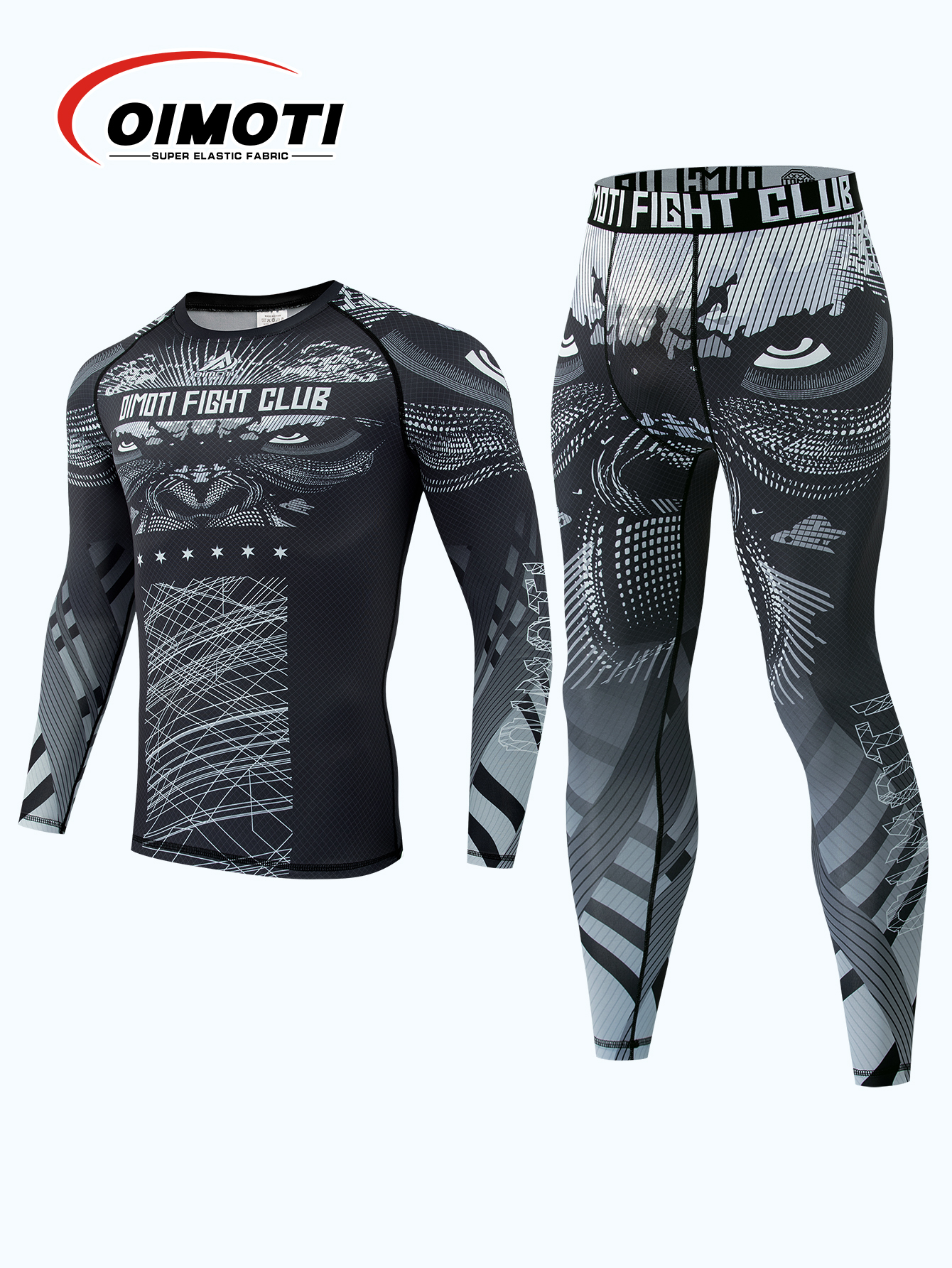 T Shirt Dry Fit - Men's High-Elasticity Fitness Sport Suit Quick-Dry