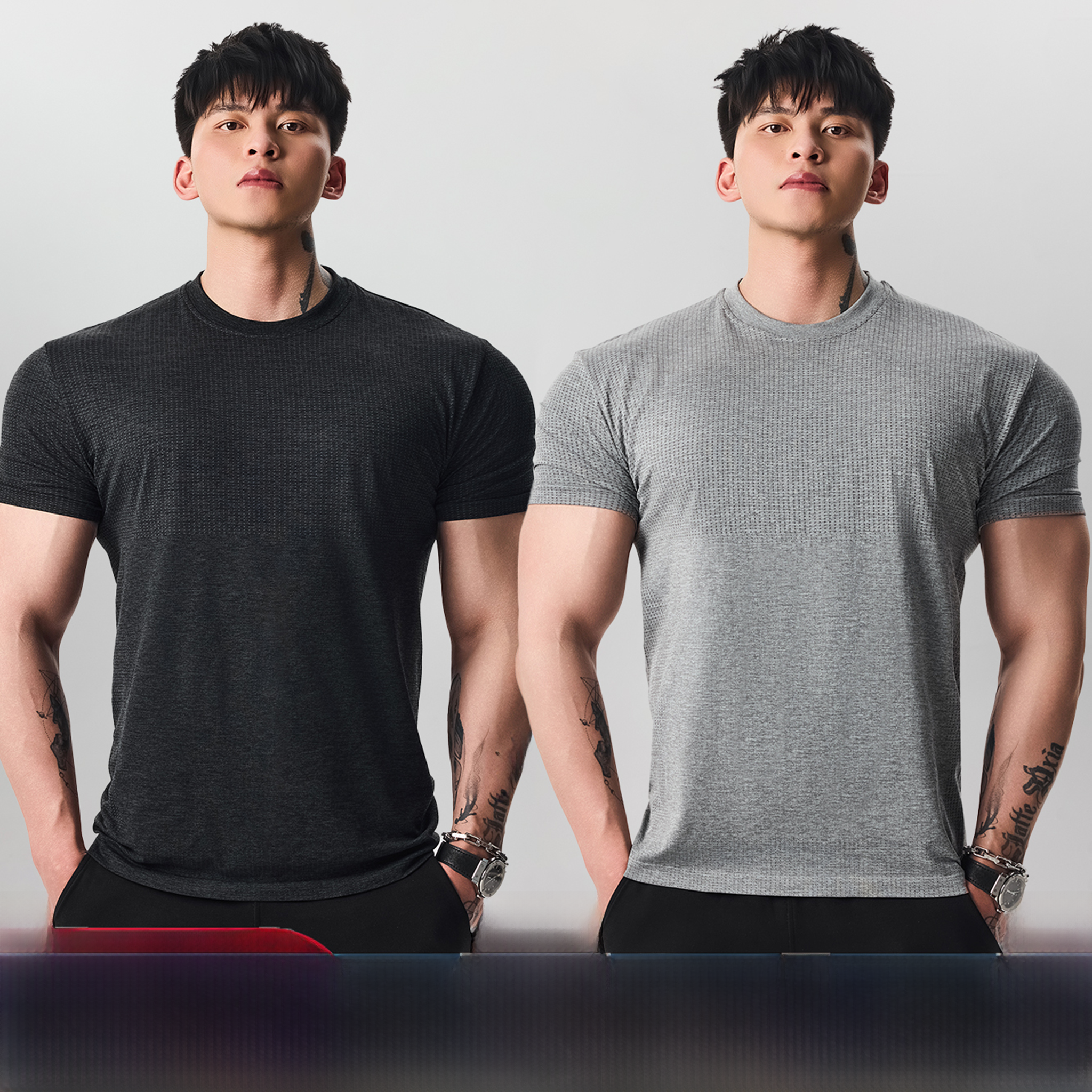 Gymdog Men's Seamless T-Shirt  - T Shirt Dry Fit บทวิจารณ์และราคา