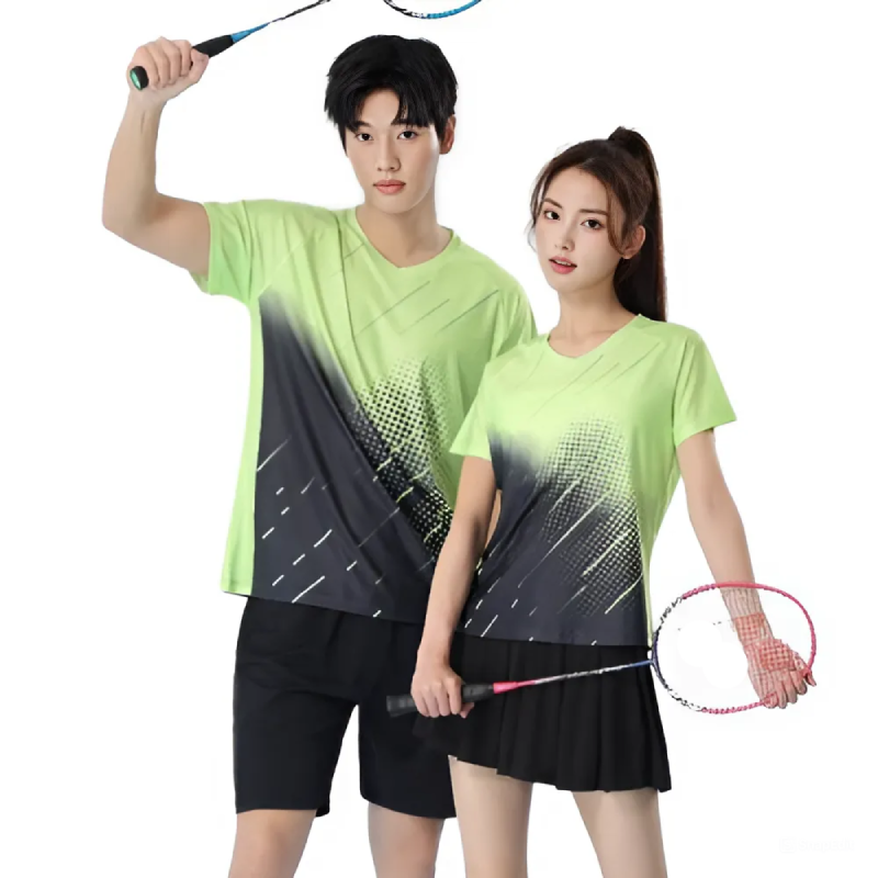 Unisex Table Tennis T-shirt Pr - Badminton Jersey บทวิจารณ์และราคา