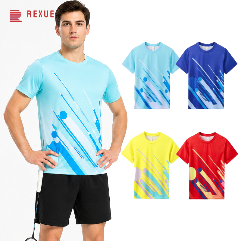 Men Badminton Shirt Quick Dry  - Badminton Jersey บทวิจารณ์และราคา