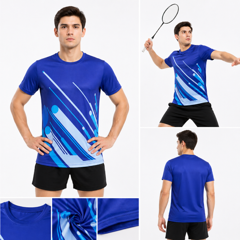 Men Badminton Shirt Quick Dry  - Badminton Jersey บทวิจารณ์และราคา