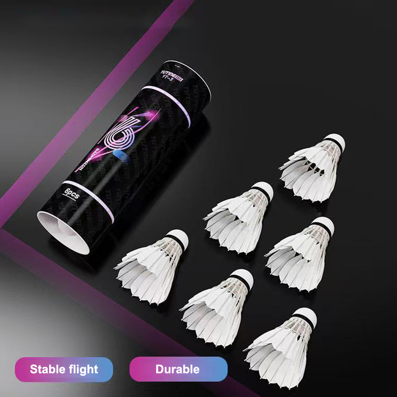 3/6Pcs Badminton Balls Shuttle - Badminton Shuttlecock บทวิจารณ์และราคา