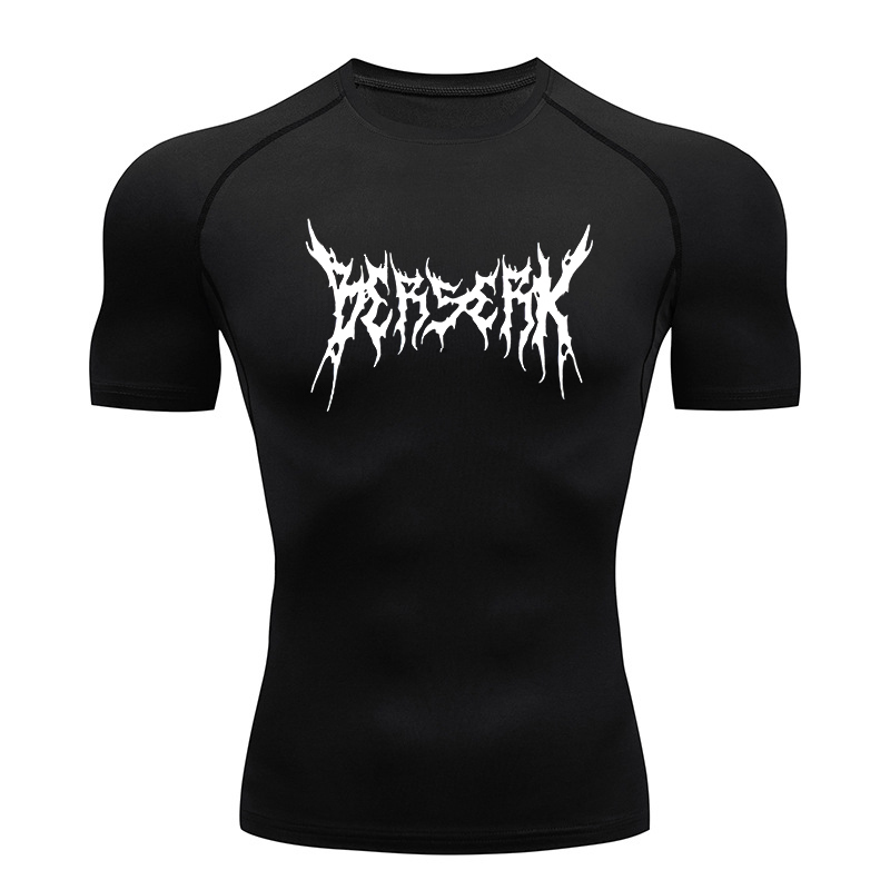 Gym Workout Rash Guard for Men - T Shirt Dry Fit บทวิจารณ์และราคา