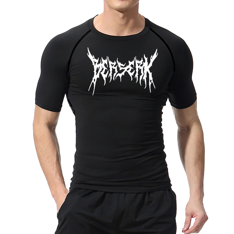 Gym Workout Rash Guard for Men - T Shirt Dry Fit บทวิจารณ์และราคา