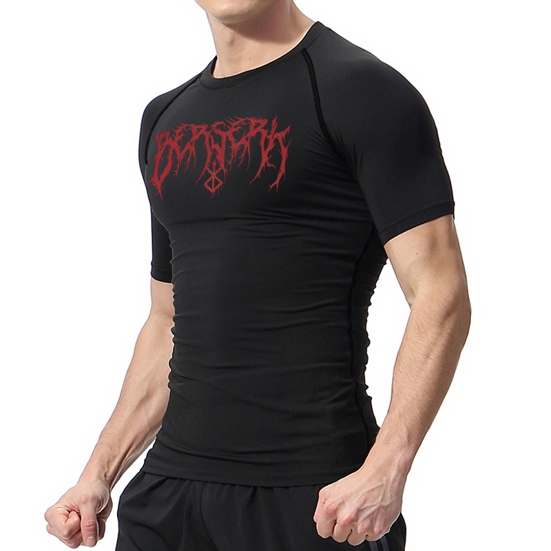 Gym Workout Rash Guard for Men - T Shirt Dry Fit บทวิจารณ์และราคา