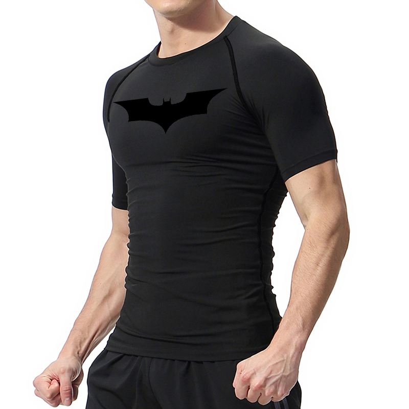 Bat Print Compression Shirts f - T Shirt Dry Fit บทวิจารณ์และราคา