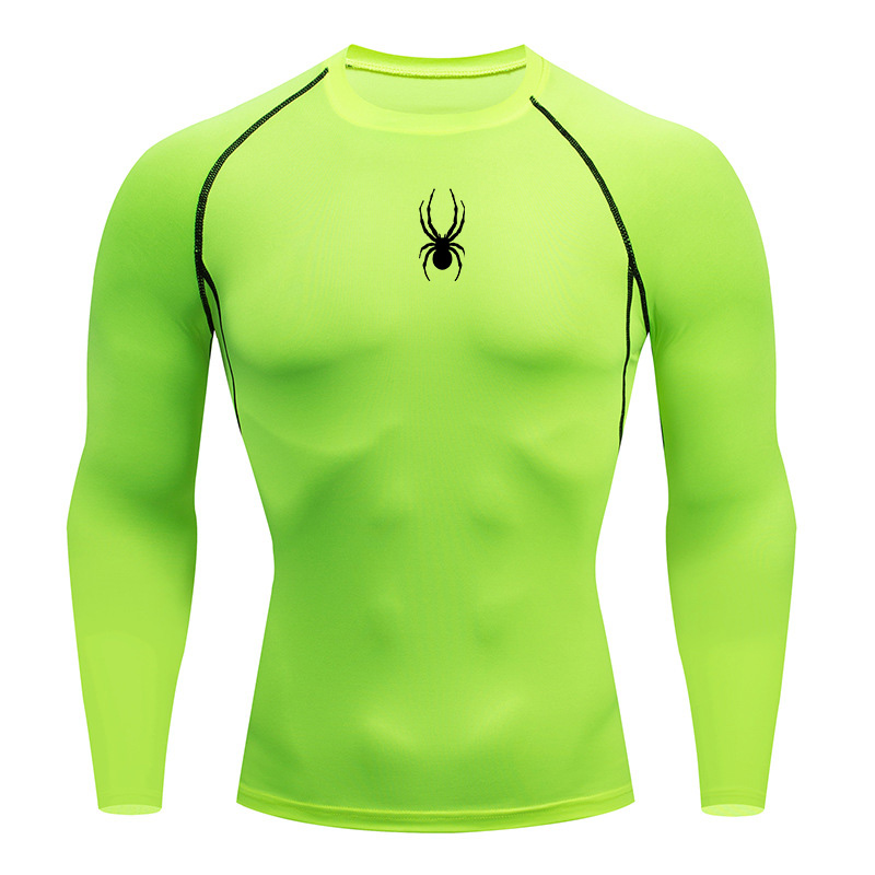 Men's long sleeved fitness T-s - T Shirt Dry Fit บทวิจารณ์และราคา