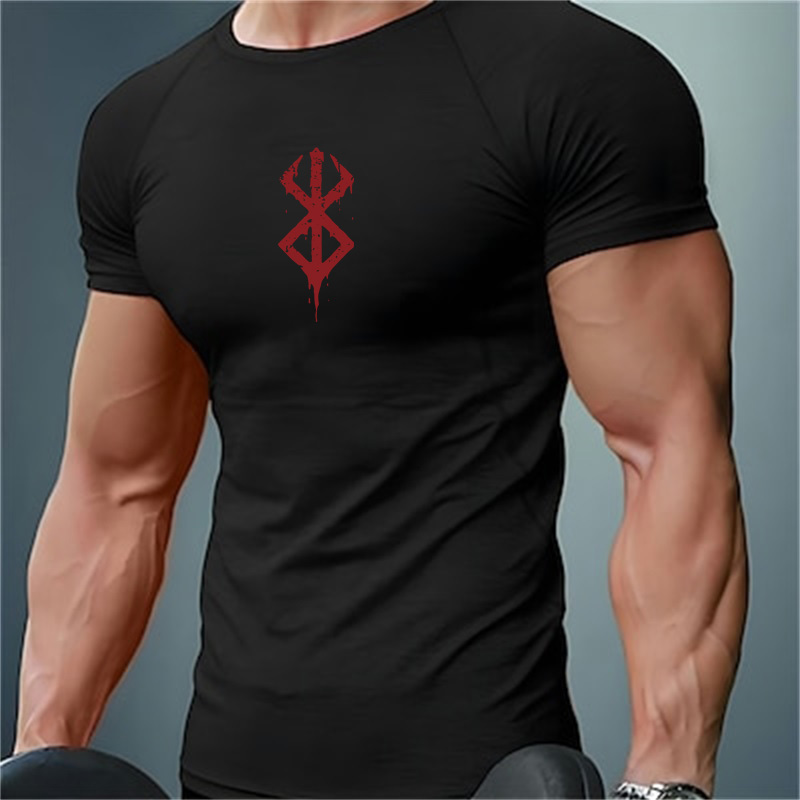 Men's Print Compression Shirts - T Shirt Dry Fit บทวิจารณ์และราคา