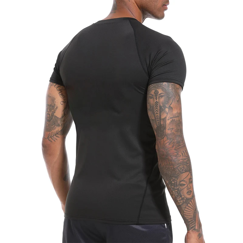 Men's Print Compression Shirts - T Shirt Dry Fit บทวิจารณ์และราคา
