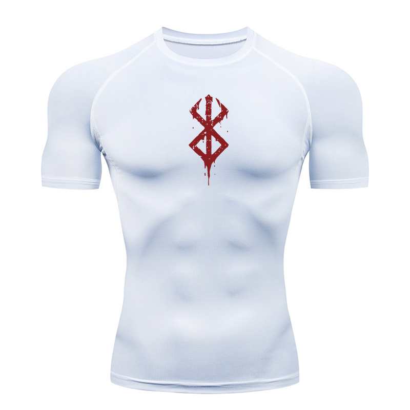 Men's Print Compression Shirts - T Shirt Dry Fit บทวิจารณ์และราคา