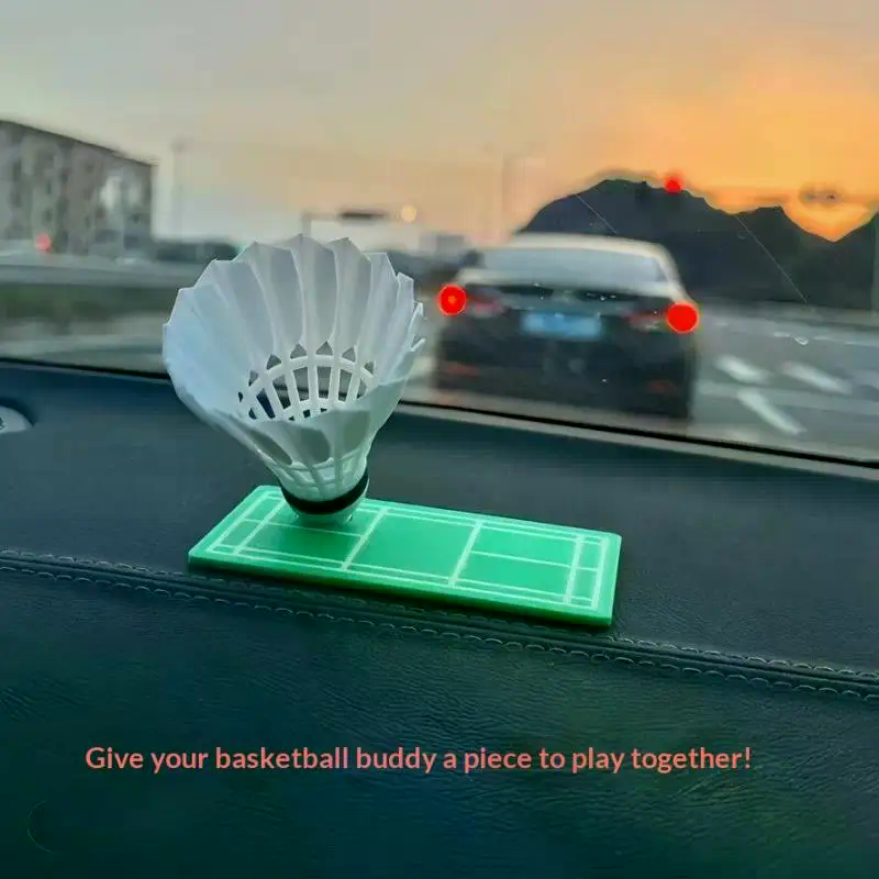 Rotating Badminton Car Ornamen - Badminton Shuttlecock บทวิจารณ์และราคา