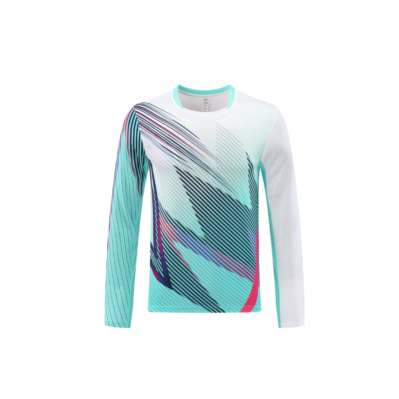 Long Sleeve Badminton Shirt Un - Badminton Jersey บทวิจารณ์และราคา